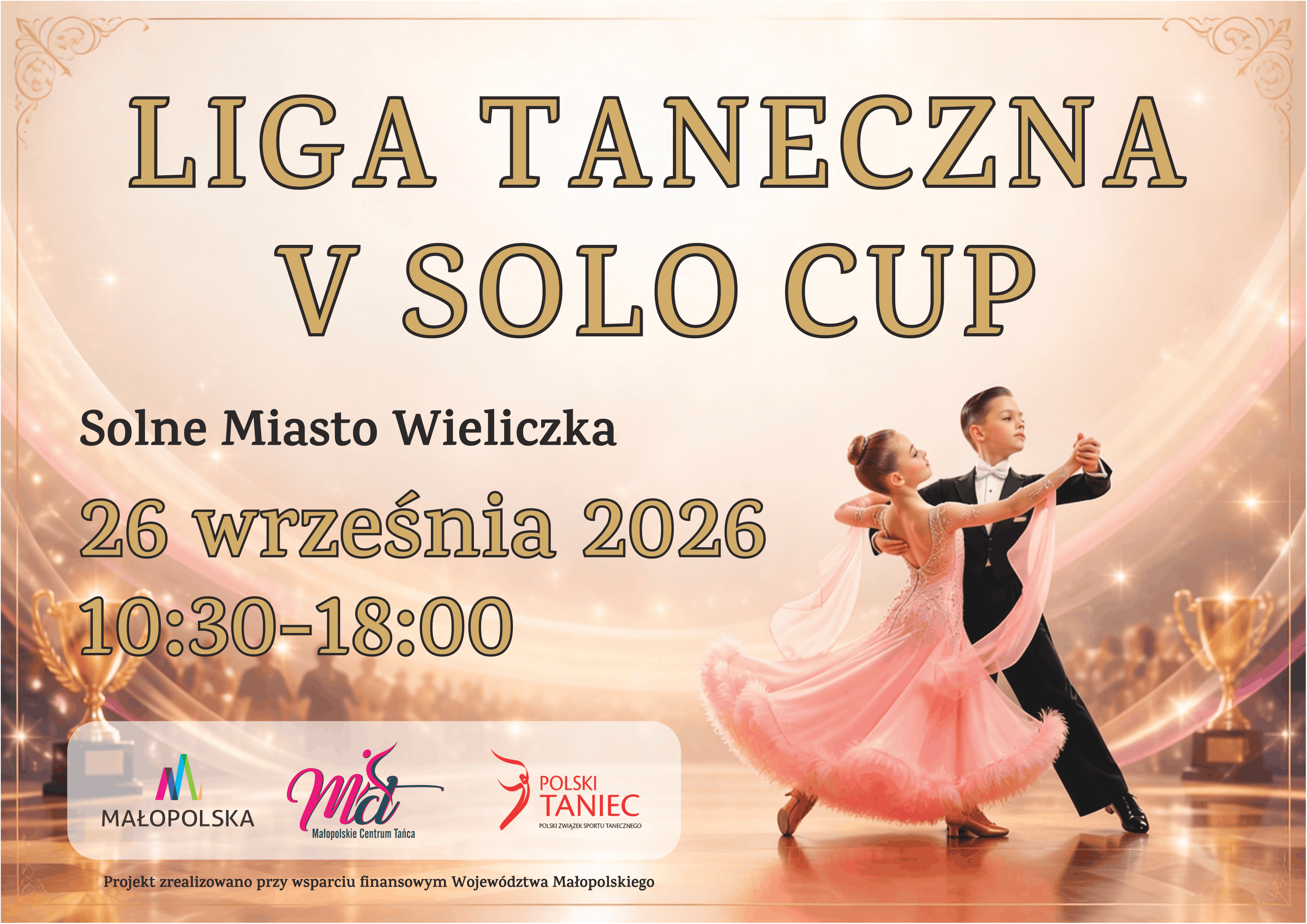 Plakat Taneczna Liga Sportowa